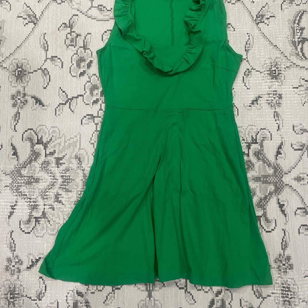 New York & Company Green Mini Dress